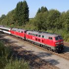 EC 195 Zürich - München auf der Allgäubahn in Hergatz 25.9.2017