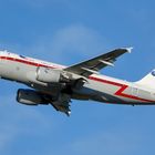 EC-KKS (IBERIA Retro-Jet) beim take-off von rwy 23L in DUS (13.01.2008)