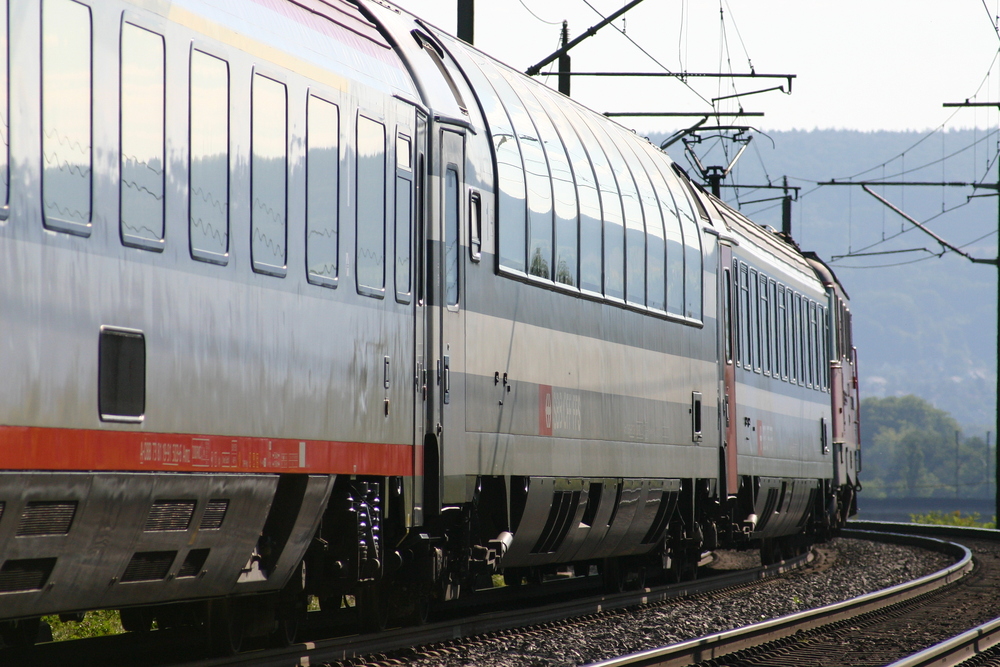 EC Transalpin mit SBB-Panoramawagen