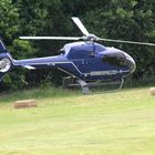 EC120 beim Rückflug nach Hangelar