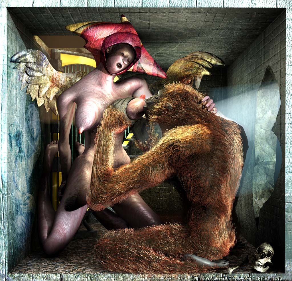 Ecce Homo 88 - "When the ape loves the angel"