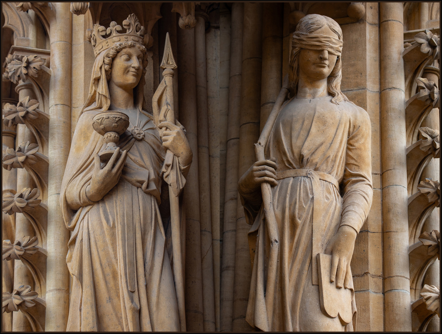 Ecclesia und Synagoga in Metz