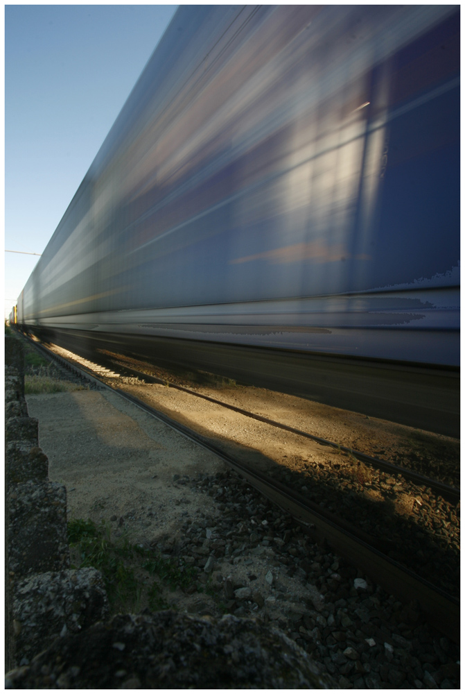 Ecco il treno lungo lungo... con il mio 10-22...