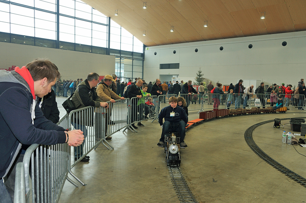 Echtdampfhallentreff in Karlsruhe im Jan. 2013 "Serie" Nr.25