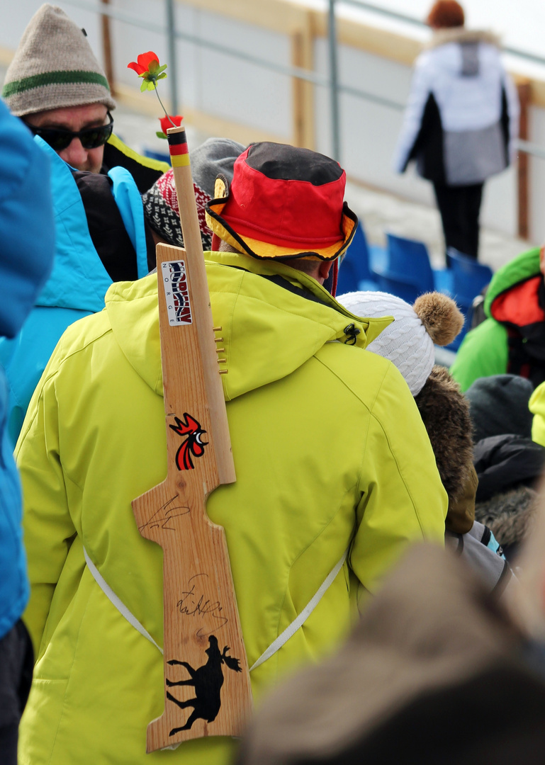 echte Biathlon - Fans....