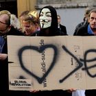 Echte Demokratie Jetzt! München Asamblea Odeonsplatz