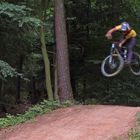 Echte Typen: Mountain-Biker im Bike Park Beerfelden (Odenwald)