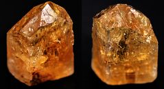 Echter Goldtopas-Kristall (Imperial-Topas) aus Brasilien
