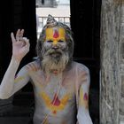 "Echter" Sadhu in Pashupatinat