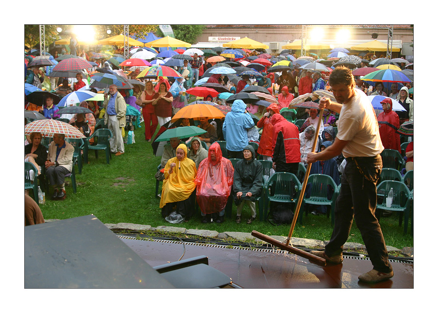 echtes deutsches Open-Air Wetter