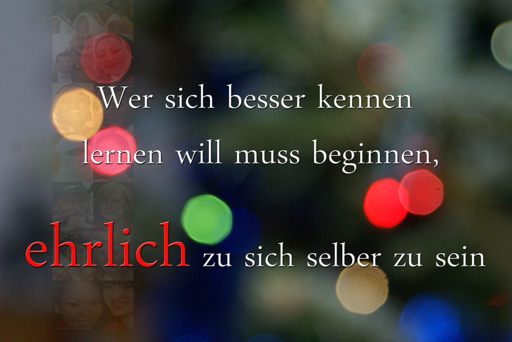 Echtheit Gleich Ehrlichkeit Ehrlich Sein Heisst Echt Sein Foto