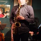 Eckardt Petri, Saxophon. Hier mit dem Günther Späth Quartett in der Jazz-Kneipe Baßgeige in BS.