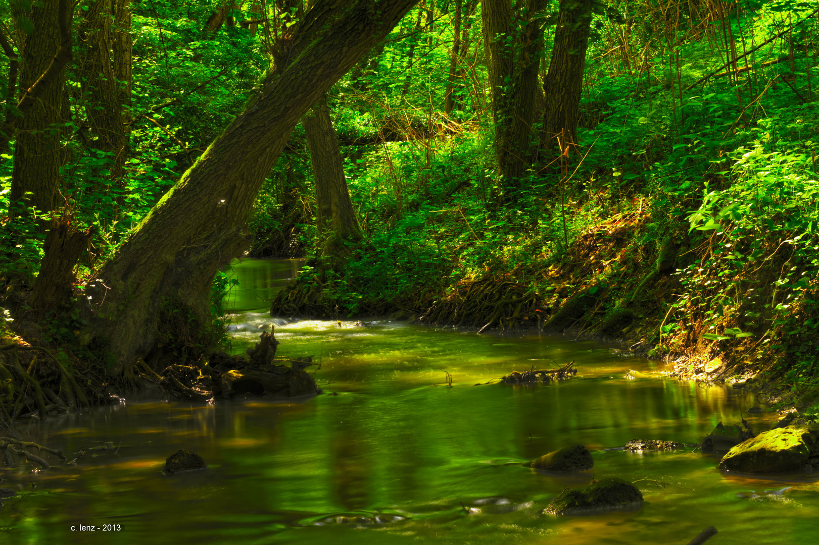 Eckbach vor Neuleiningen Tal