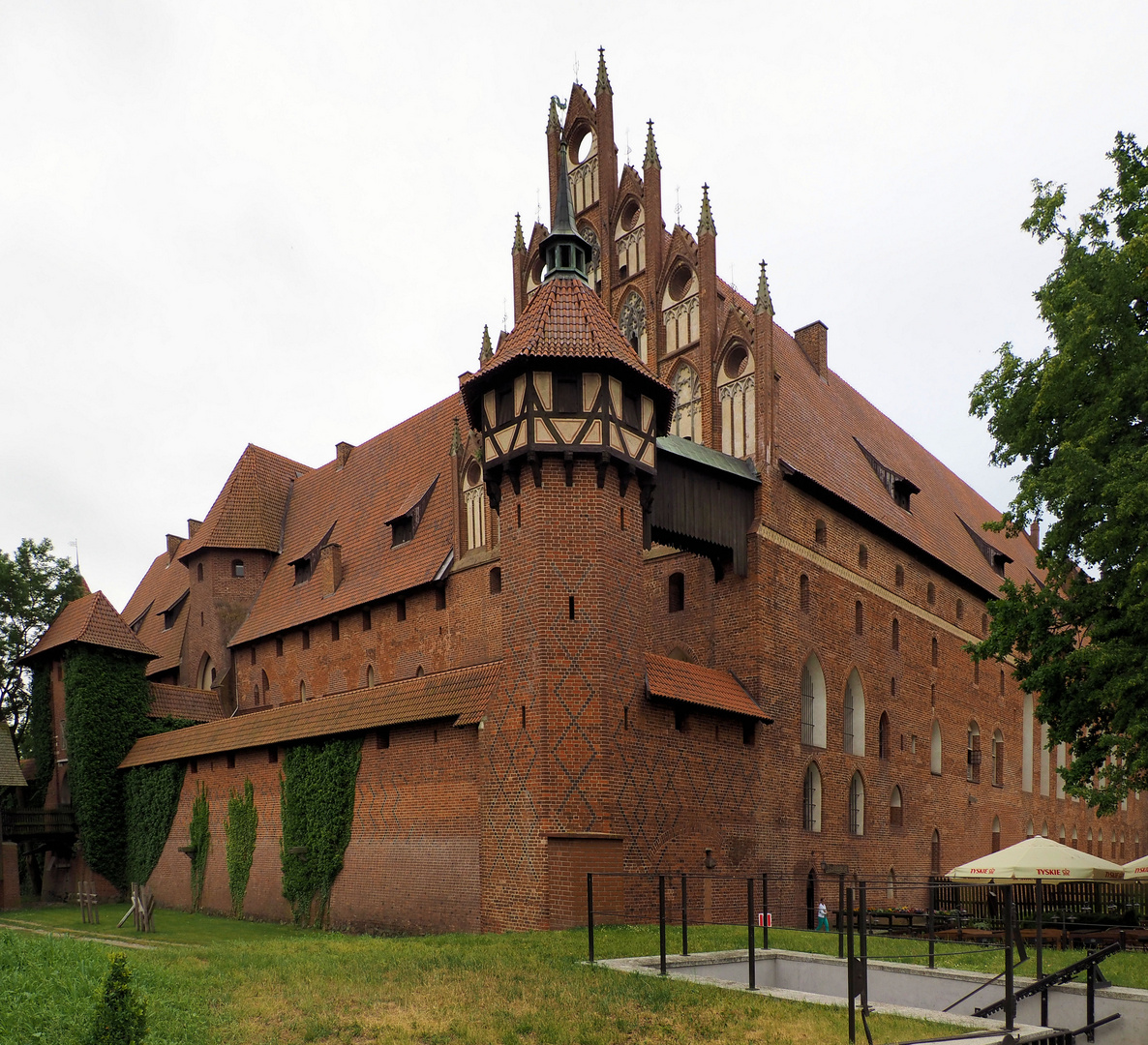 Ecken der Marienburg...