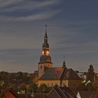 Eckenhagener Kirche bei Nacht (HDR)