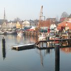 Eckernförde - Hafen im Winter