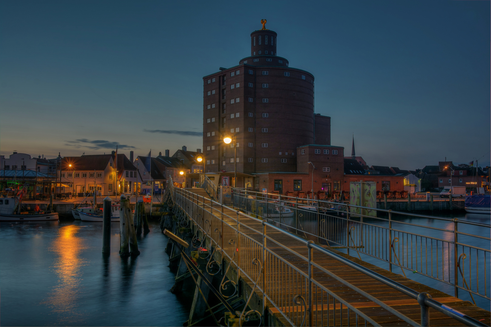 Eckernförde Rundsilo& Holzbrücke