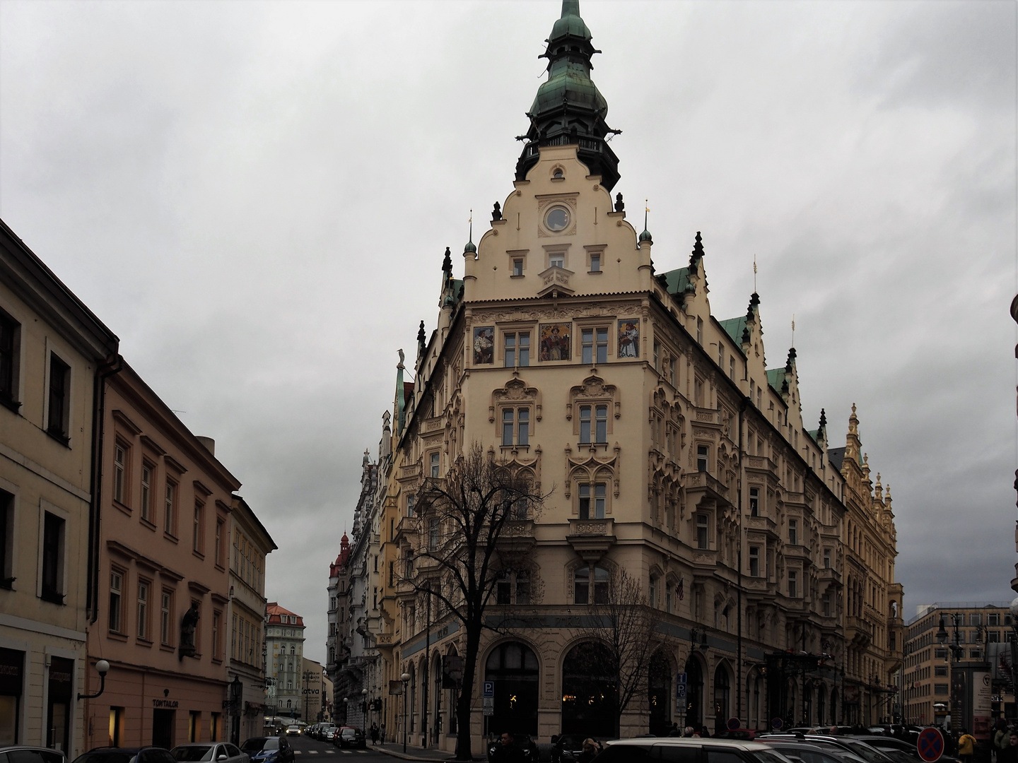 Eckgebäude Prag