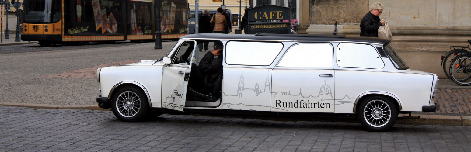 Eckige Rundfahrten für V.I.P.