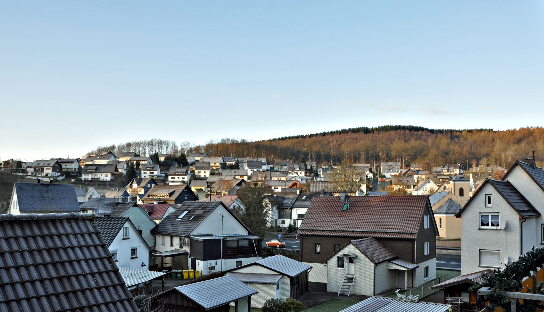 Eckmannshausen in der früh