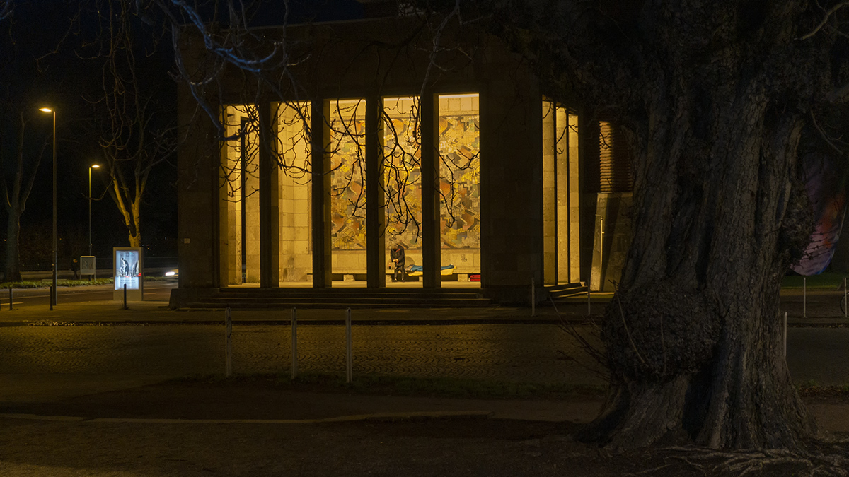 Eckpavillon des NRW Forums Düsseldorf