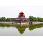 Eckturm der "Verbotenen Stadt " in Peking