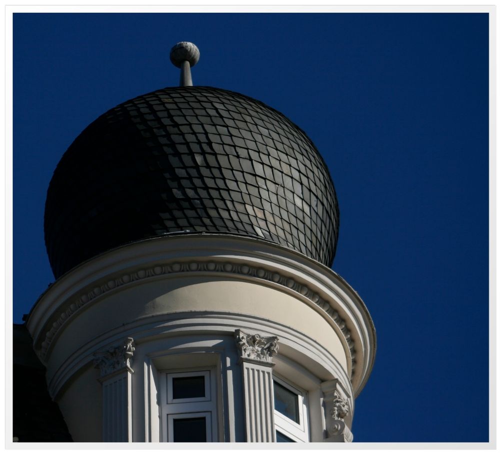 Eckturm in rund