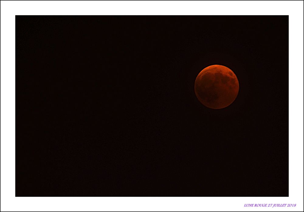 eclipse de lune d 27.07.2018 du col de Vence