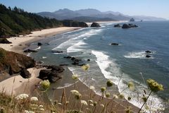 Ecola Park Aussicht auf den Cannon Strand