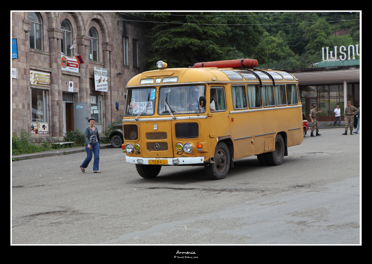 .:ECOLOGICAL BUS IN ARMENIA:.