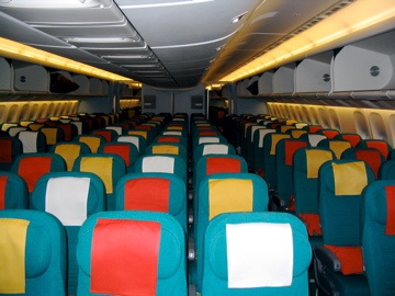 Economy Class Austrian B777-200