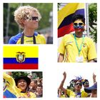 Ecuador Fans in Frankfurt