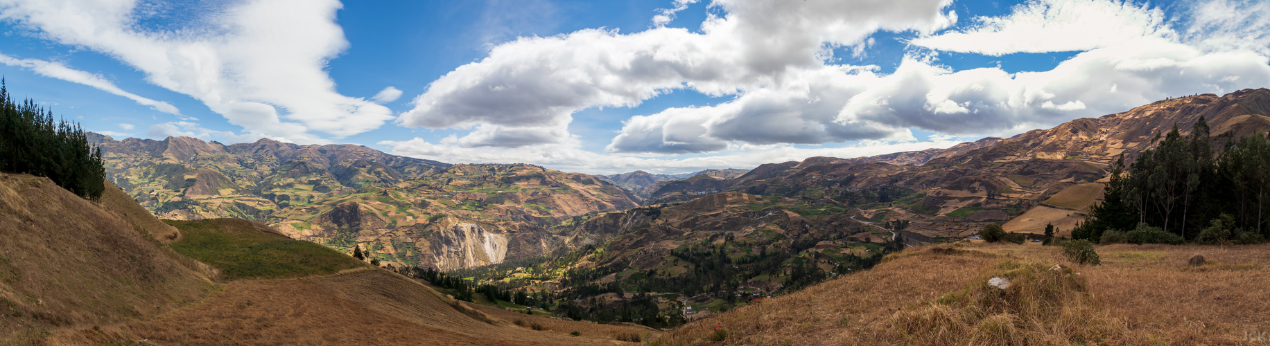 Ecuador Hochland-Panorama