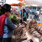 Ecuador Markt in Riobamba