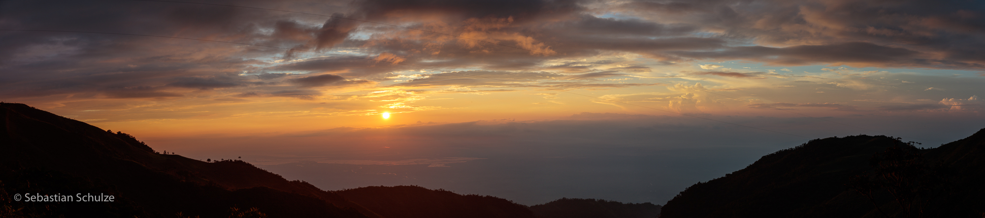 Ecuador - Sonnenuntergang vor Guayaquil III