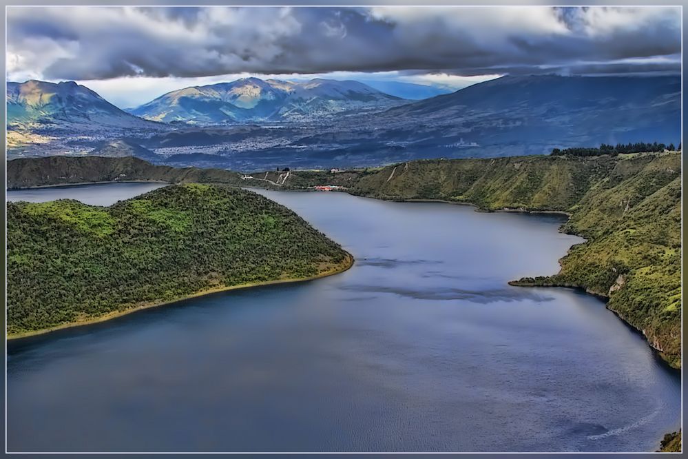 Ecuador, Vulkan Krater