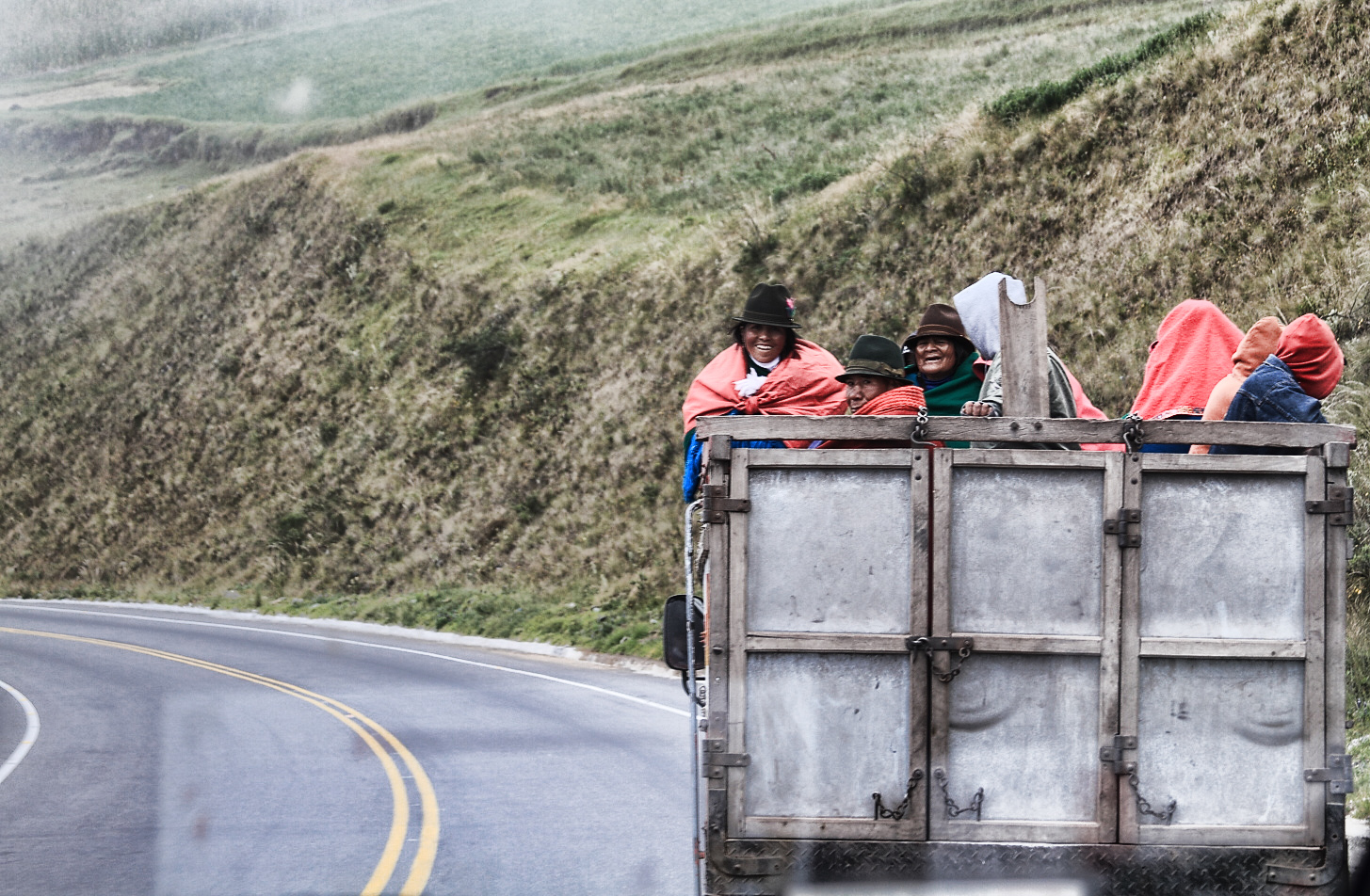 Ecuadors Sammeltaxi