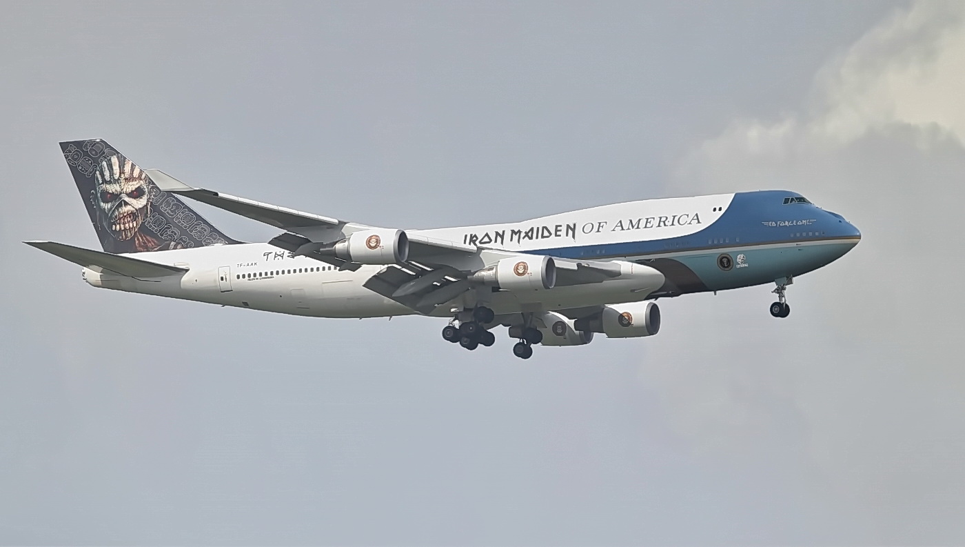Ed Force One Oder Wer Merkt S Foto Bild Usa Landung Digiart Bilder Auf Fotocommunity