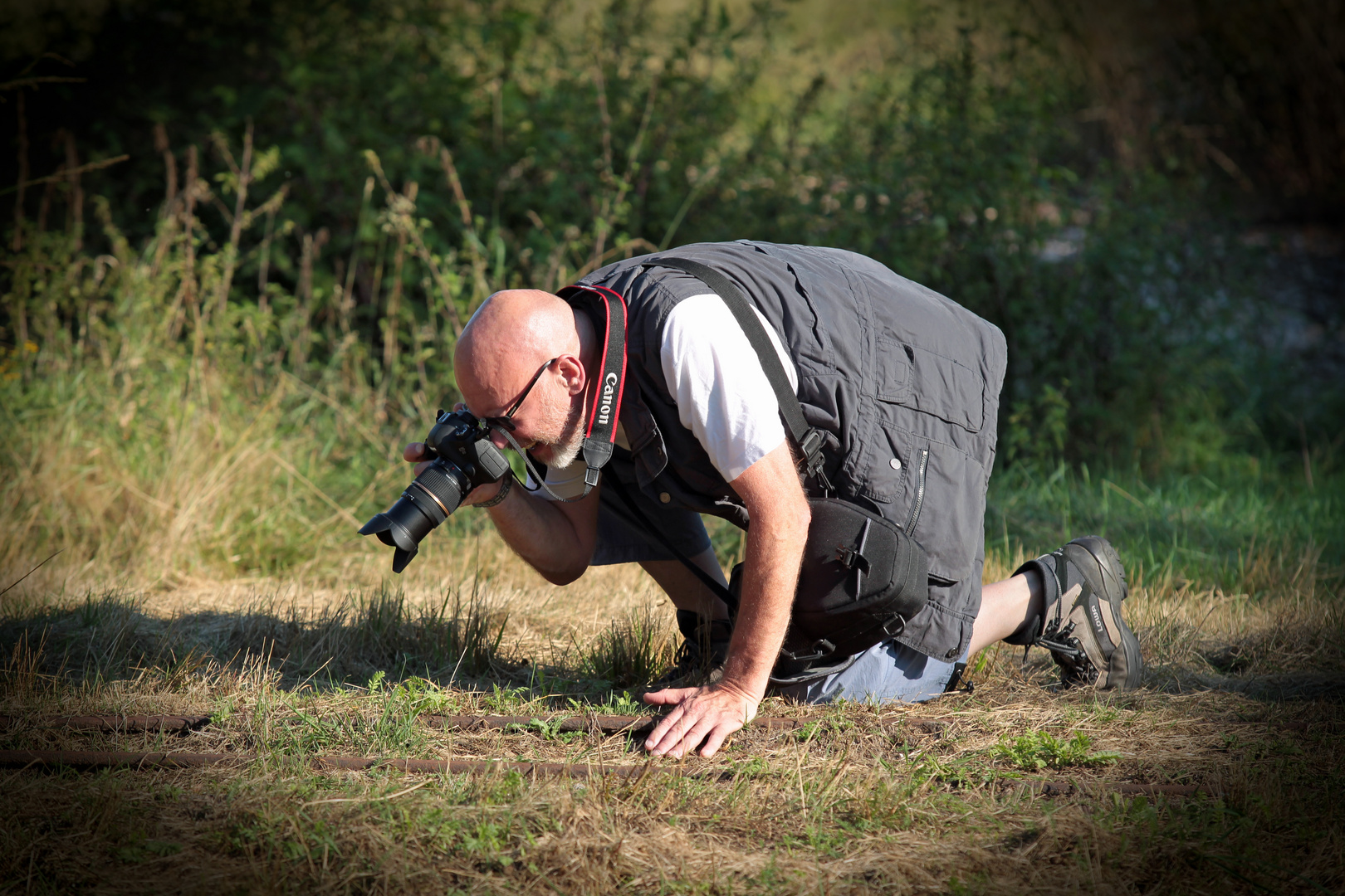 Eddie bei der Arbeit ...!