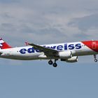 Edelweiss Airbus A320 PR-MHB 