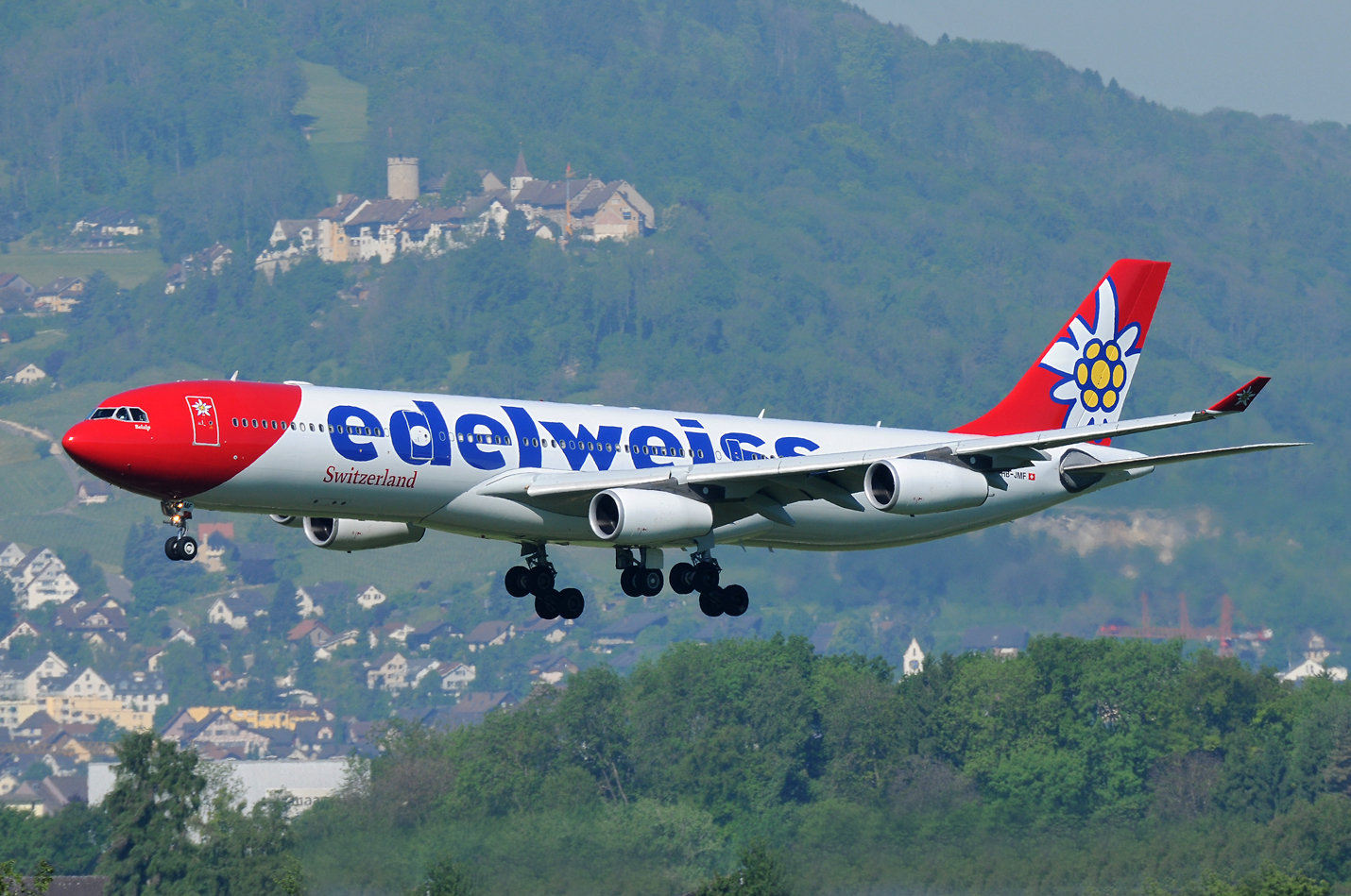 Edelweiss Airbus A340-300 HB-JMF 