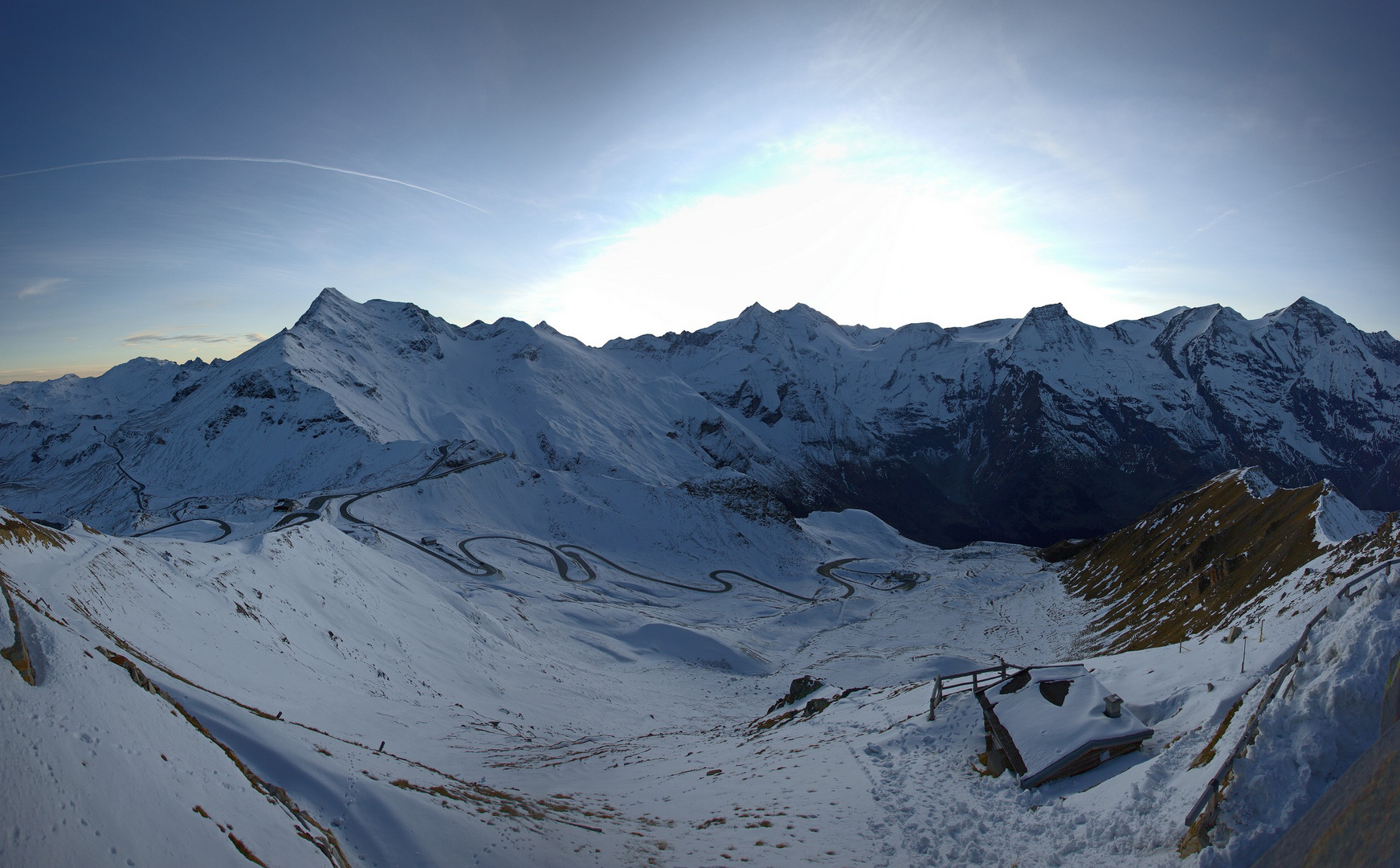 Edelweisshütte auf dem Großglockner