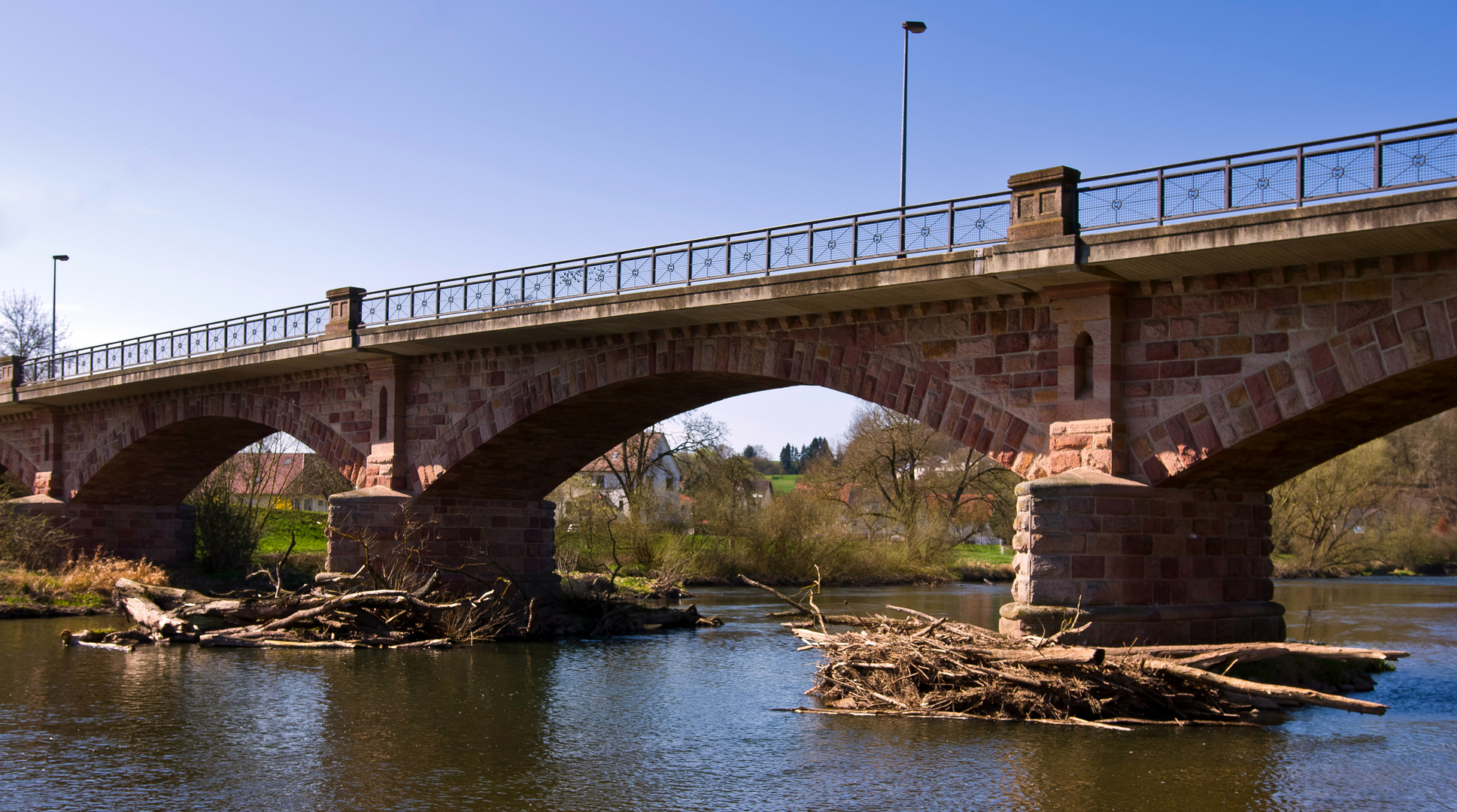 Ederbrücke in Wolfershausen, Eder