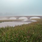 "Edersee Atlantis" Aseler Brücke im Nebel
