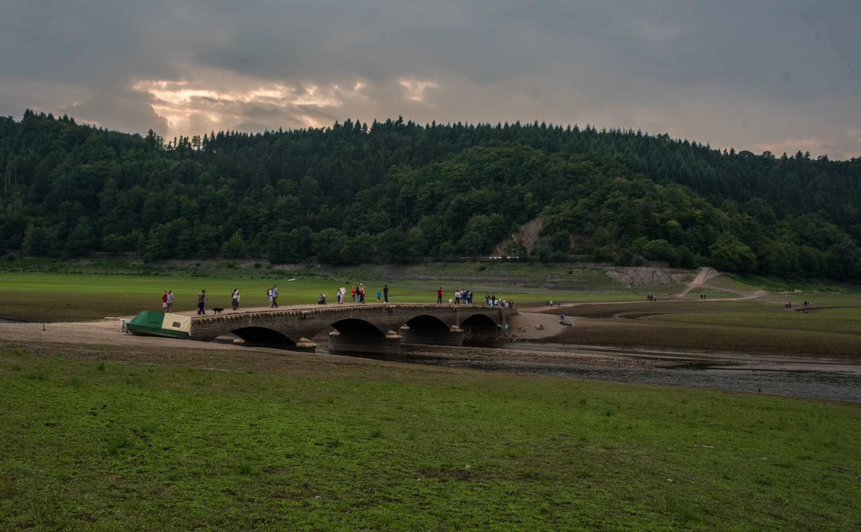 Edersee-Atlantis - normalerweise eben unter Wasser