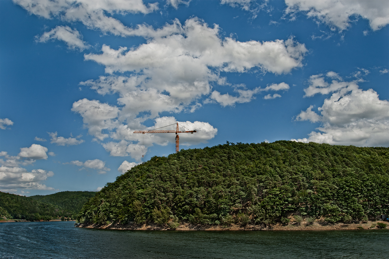 Edersee - Der Kran