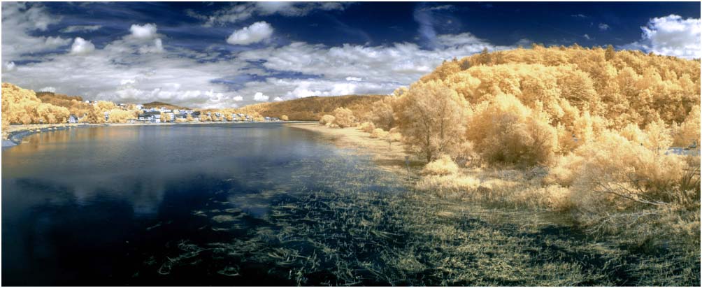 Edersee im infraroten