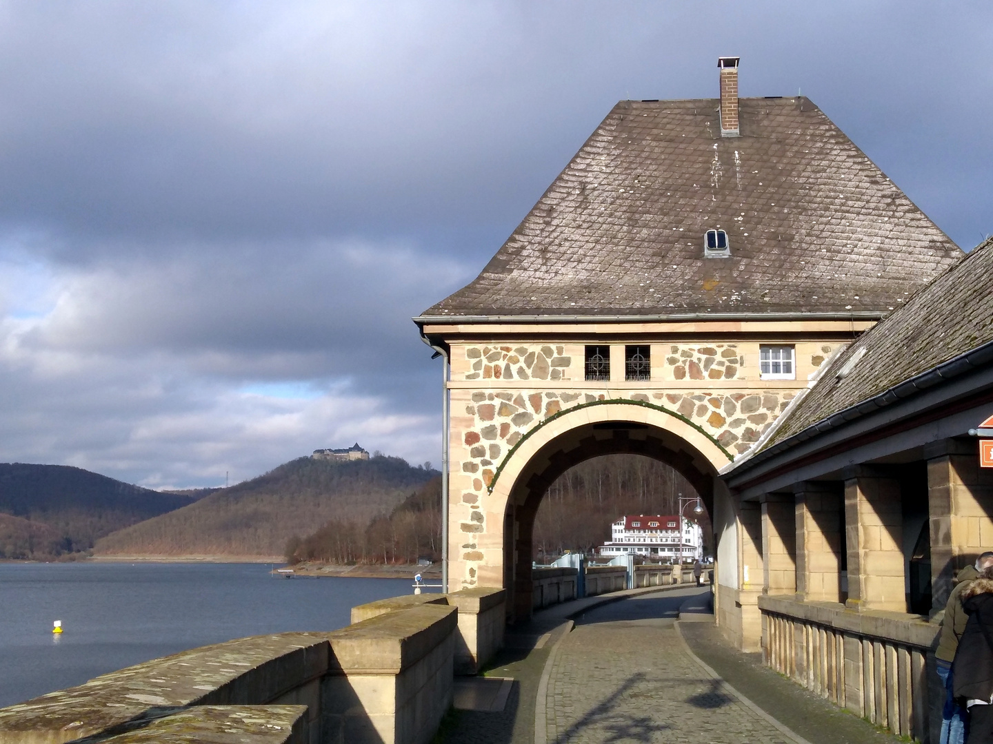 Edersee im Januar