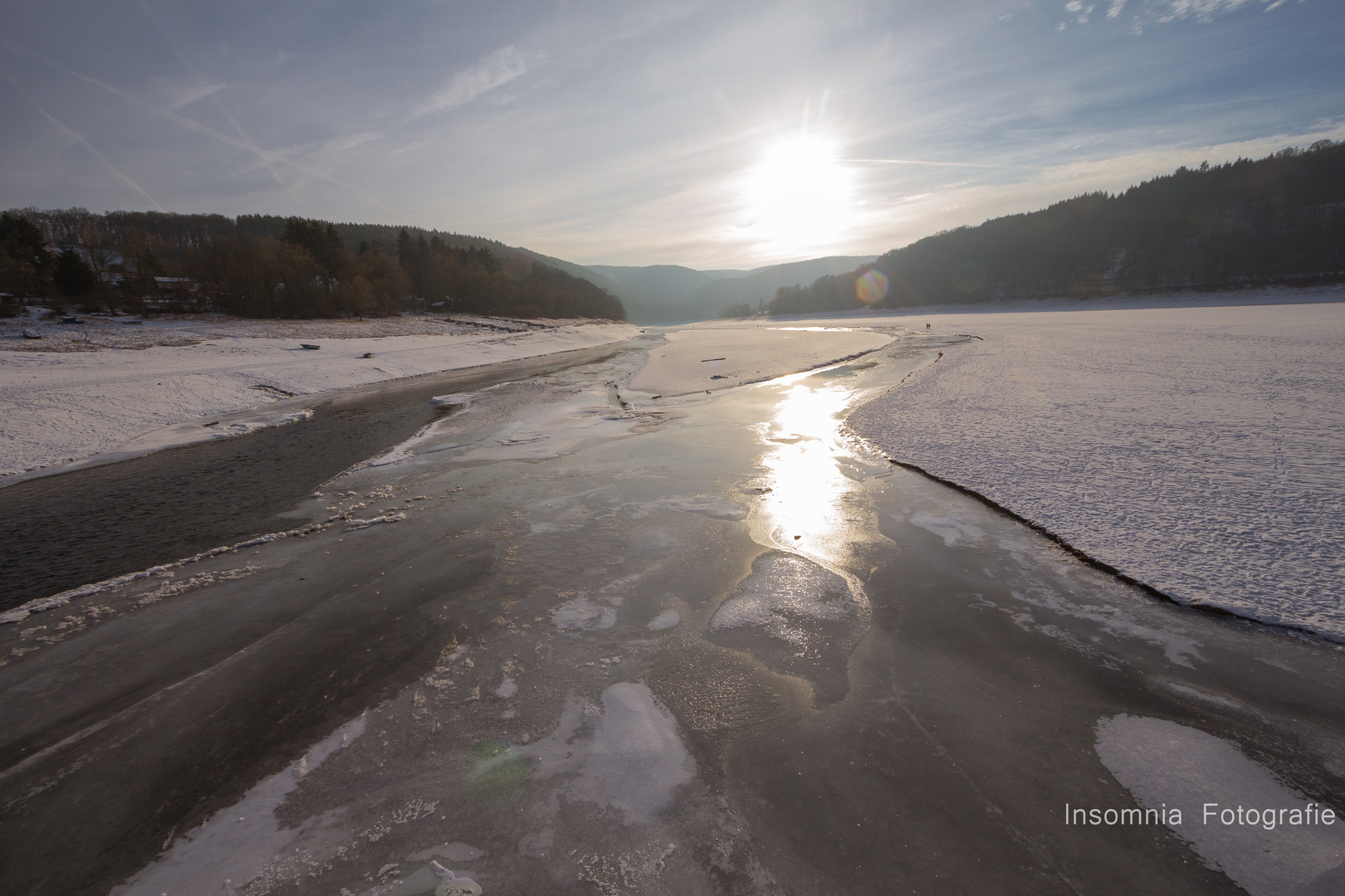 Edersee im Winter