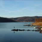 Edersee kurz vor Sonnenuntergang